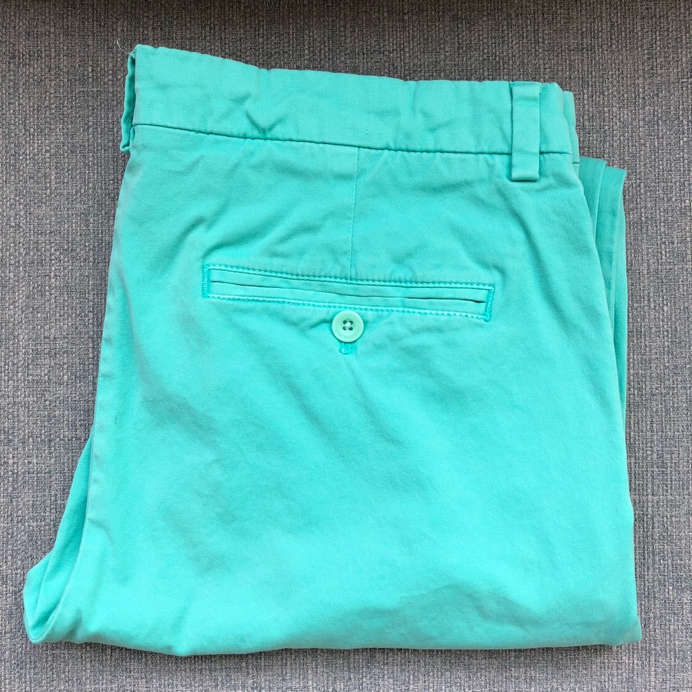 Vineyard Vines Stretch Slim Pants Capri Blue 2017